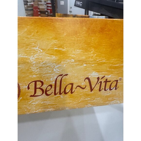 Bella~Vita Danielle 7.5M Black Leather Ankle Boots Pointed Toe Side Zipper Ruche - Picture 7 of 7